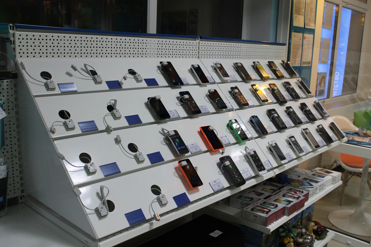 Протикрадіжна система для продажу смартфонів