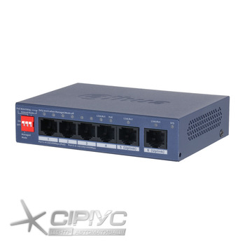 Коммутатор PoE Dahua DH-CS4006-4ET2GT-36 Коммутатор PoE Dahua DH-CS4006-4ET2GT-36