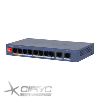 Комутатор PoE Dahua DH-CS4010-8ET2GT-60