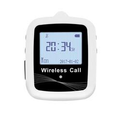 Пейджер на пояс офіціанта P-07 white RCall