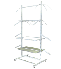 Торговий стелаж для одягу