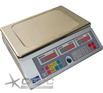 Ваги електронні торгові ВТА-60/30-63-АС