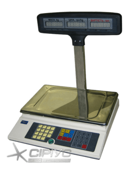 Весы електронные торговые ВТА-60/30-53-Т-АС Весы електронные торговые ВТА-60/30-53-Т-АС