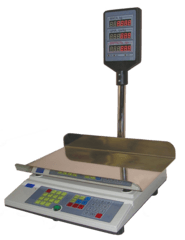 Ваги електронні торгові ВТА-60/30-53-Ш-АС