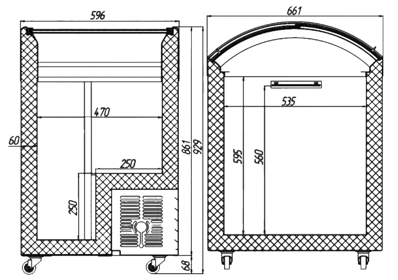 Креслення Юка M100V