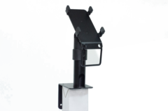 Тримач банківського терміналу в зборі з кутовим кріпленням