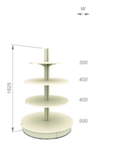 Стелаж кругла гондола Modern Expo
