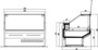 Холодильна вітрина Juka FGL130 рестайлінг Холодильна вітрина Juka FGL130 рестайлінг