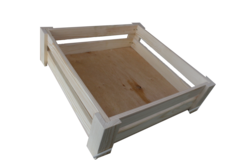 Дерев'яний ящик 400*400*120 мм