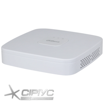 Відеореєстратор Dahua DH-XVR4108C-I/T 8-канальний 1080N/720p 1U 1HDD WizSense